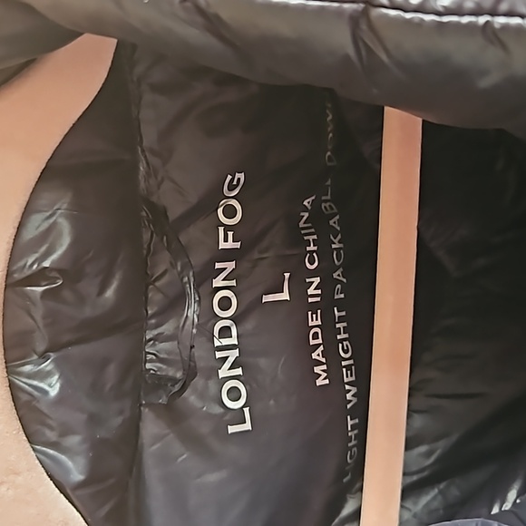 London Fog puffer jacket Navy Blue Size Large - Picture 3 of 7